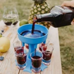 6 shot ABS drink dispenser party cocktail dispenser multiple water dispenser