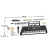 Import 61 keys digital instrument piano musical keyboard organ toy electronic keyboard for kids with microphone from China