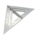 Import 7 Inch Aluminum Alloy Measuring Ruler Gauges Speed Square Roofing Triangle Angle Protractor Trammel Measuring Tools from China