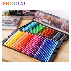 72 colors artist colored pencil thick core