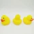 Import 7.6cm yellow classic bath rubber duck with sound for kids from China