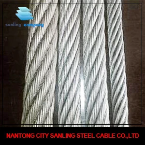 8*19S +FC Escalator Steel Wire Rope