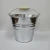 Import 8L round shapge  Galvanized steel pail wood handle metal bucket from China