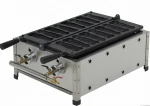 8pcs Commercial Use Non-stick LPG Gas Penis Waffle Maker