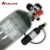 9L 0.35L air cylinder for diving and pcp air gun valve and filling Station