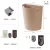 Import 9L Wall Mounted Semicircular Plastic Trash Can waste bin from China
