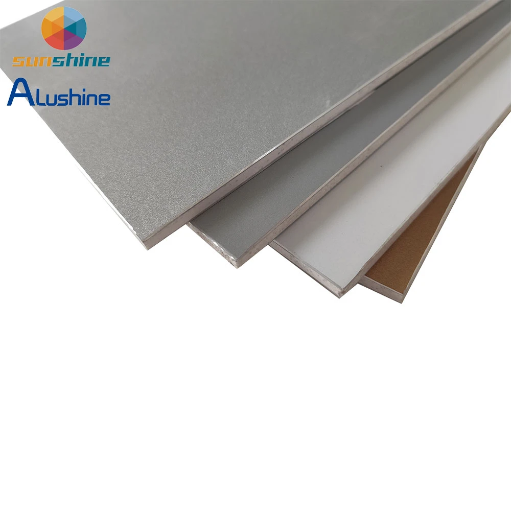 A2 Grade Aluminum Wall Panels Exterior Acp Sheet Aluminum Composite Fireproof Panel
