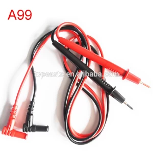 A99 1 Pair Pointy Universal Probe Test Leads For Digital Multimeter Pen Line Meter Testing Wire Probe