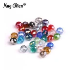 AB Color Fancy Glass Beads Cheap Rondelle Crystal Beads