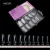 Import ABS plastic False Nail Mold Clear Full Cover 100 PCS Nail Tips UV Gel Tool Dual Acrylic Nail Extension Forms from China