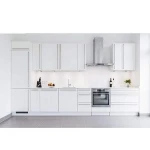 Acid and Alkali Resistant Acrylic White Kitchen Furniture