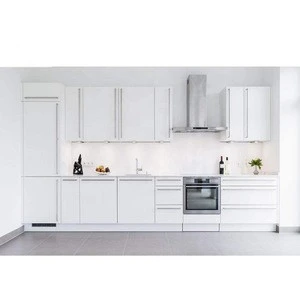 Acid and Alkali Resistant Acrylic White Kitchen Furniture