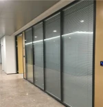 acoustic sound proof office cubicle partition glass wall