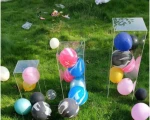 Acrylic Dessert Table Balloon Decoration Background Wedding Decoration Props Birthday Party Supplies