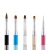 Import Acrylic Diamond Wire Drawing Pen Crystal Carved Light Therapy Nail Brush Beauty clean painting pen from China