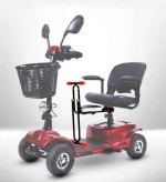 adult folding scooter Mobility Handicapped 4 Wheel Electric for The disabled people,electric scooter foldable with seat
