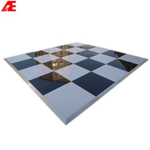AE 2019 hot sale wooden dance floor aluminum edge for mobile wooden flooring