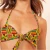 Import African Printed High Waist Bikini Summer Pixel Style Two-piece Ladies Swimwear from China