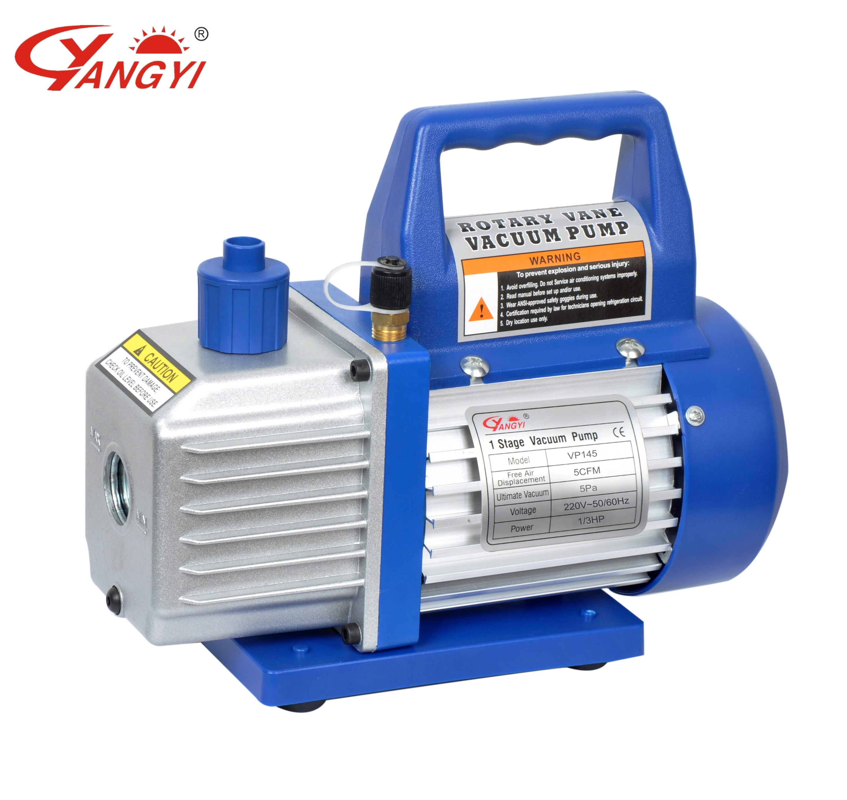 Air condition vacuum pump 5CFM Single stage air vacuum pump VP145