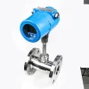 Air flow measuring compact type inline thermal gas mass flow meter for compress air