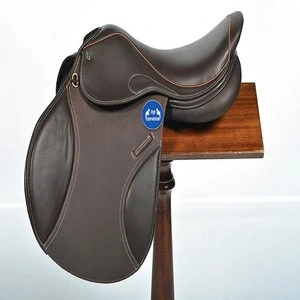 All Purpose Leather Horse Saddle, Premium Leather Horse English Jumping Saddle
