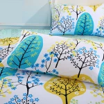 ALLBRIGHT hot selling cotton fabric made bed linen home goods duvet covers