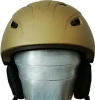 Alpine skiing helmet single doublei helmet with goggle CE EN1077 Alpine sports single double snowboards helmet
