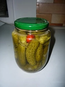 AMAZING TASTE OF CANNED BABY CUCUMBER_BEST PRICE FOR NOW !