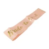 Amazon Bridal Shower Supplies Bachelorette Party Black Rose Gold Bride To Be Sash For Wedding