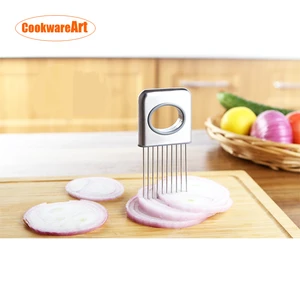 Amazon kitchen gadgets for meat tool stainless steel onion slicer tomato slicer