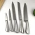 Import amazon top seller 2018 chef knife set kitchen accessories kitchen knives stainless steel kitchen knife set from China