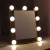 Import Amazon wholesales makeup mirror with light on table from China