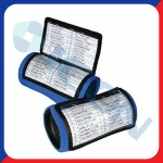 American Football Wrist Coach With PVC Window