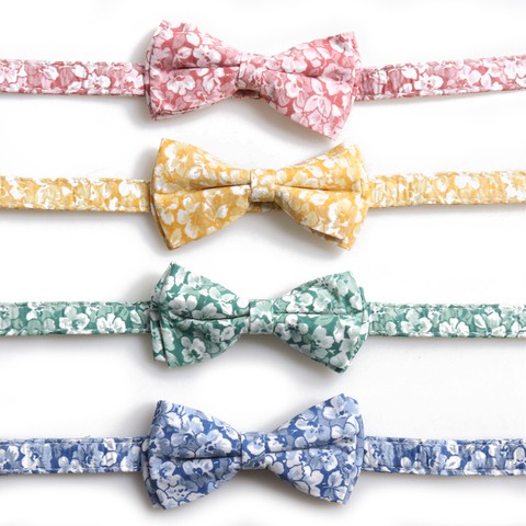 Amigo New Trends Adjustable Cute Custom Brand Soft Comfortable Cotton Bow Tie Pet Collars Bowtie Flower Puppy Dog Collar