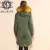 Import animal real yellow furs new parka style coats women fashion noble wear from China