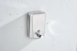 Anti-corrosion 304 Stainless Steel Liquid Manual Soap Dispenser anti rust holder container hotel toilet motel home sanitizer