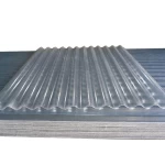 Anti Ultraviolet 1.5mm 2.0mm Plastic Tile Building Material Lighting Transparent Fiberglass Frp Roof Tile for Canopy