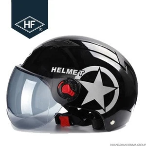 Anti UV Half Face Adjustable Helmet for Motor Bike