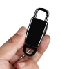 Aomago 2020 Rechargeable Keychain Recorder Metal Casing WAV Format Keychain Audio Recorder with Timestamp