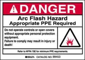 Arc Flash Protection Label PK5