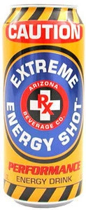Arizona Caution Extreme Energy Drink 11.5oz-30