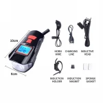 Artsonlite BF04 Usb Chargeable Cycle Bicycle Light Led Front Light Speaker Mountain Bike Lights