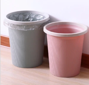 AS-51 Eco- friendly plastic waste bins, household trash can, office trash can plastic garbage bin