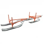 ATV timber sled Snow Sleigh for snowmobiles