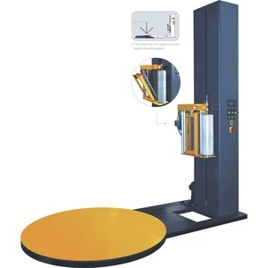 Automatic Pallet Stretch Film Wrapping Machine for pallet strapping