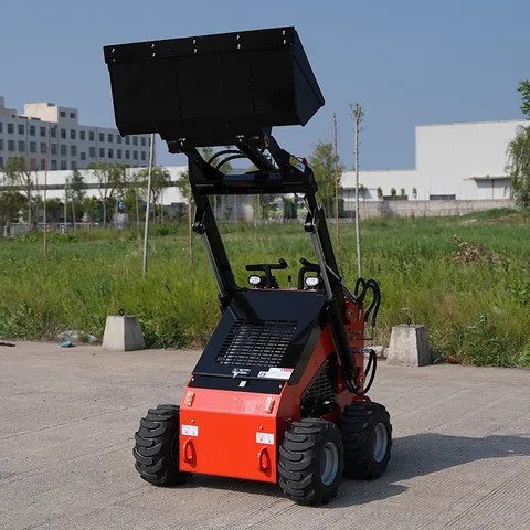 Buy Automatic Skid Steer Broom Skid Steer Sweeper Sweeping Brush Rock ...