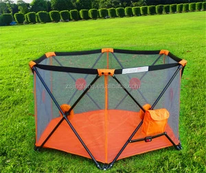 Baby Child Safety Products Outdoor Luxury Baby Playpen Kids Pop Up Play Yard With Sunshade