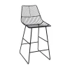 Bar Stools Wholesale Leather Top Iron Bar Chair Color Stools Creative Coffee Chair Gold Modern High Bar Stools