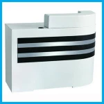 Barber chair reception desk beauty counter desk station for sale T2833HB