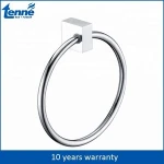 bathroom luxury accessories set Economical Fancy Decorative Brass Chrome Finishing Bathroom Towel Ring
